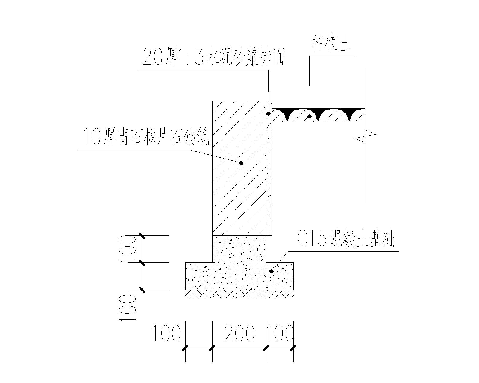 浆砌石扭面放样图解图片