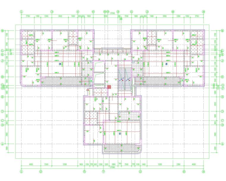 城市综合体景观施工图资料下载-高层剪力墙城市综合体住宅结构施工图 