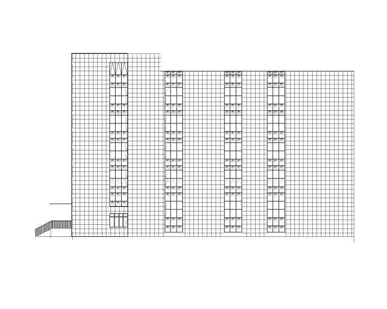 医疗建筑施工图CAD资料下载-[贵州]医疗物资储备仓库工程建筑施工图2020