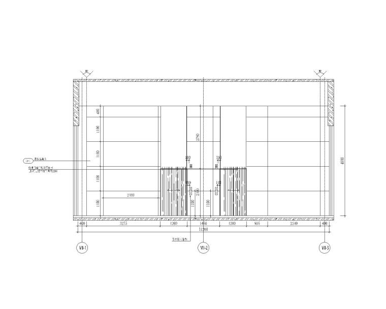 室内吊顶装修施工资料下载-[湖南]广场办公楼室内装饰装修施工图2021