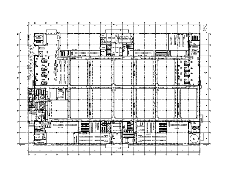 厂房电气图2021资料下载-北京多层厂房电气系统设计图