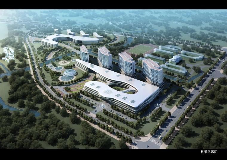 医院建筑设计文本排版资料下载-[上海]大型高层综合医院建筑设计文本JPG