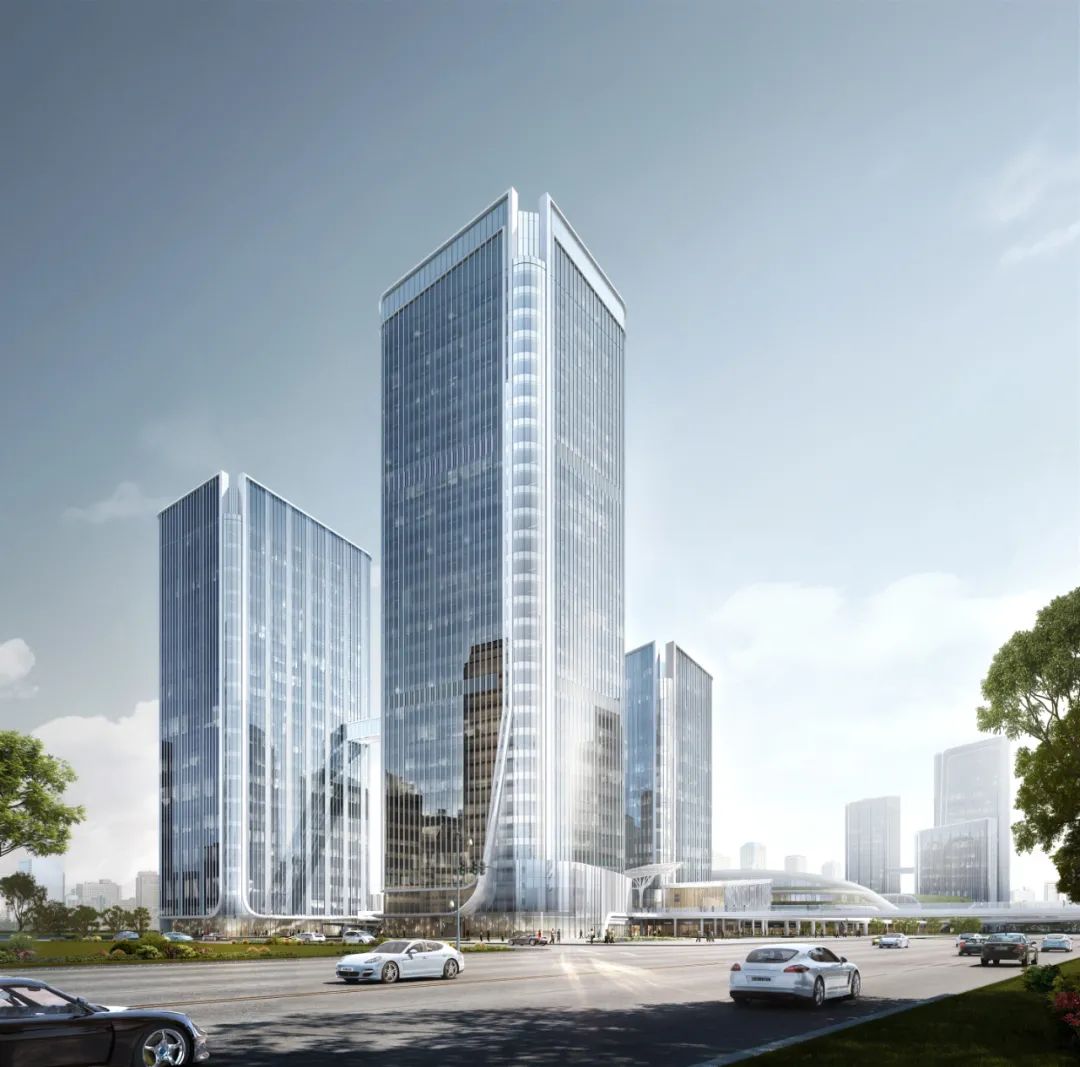 西安奥体中心的门,招商蛇口丝路中心-卢晓刚-建筑方案-筑龙建筑设计