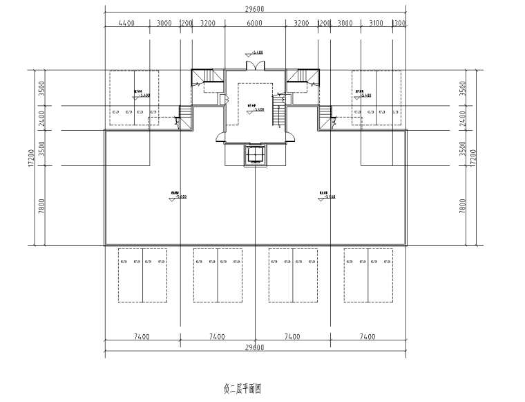 120平洋房户型图资料下载-6+1F洋房户型图设计