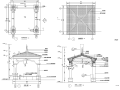 欧式风格凉亭做法详图设计