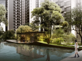 中式滨江庭院住宅项目景观设计方案2019年