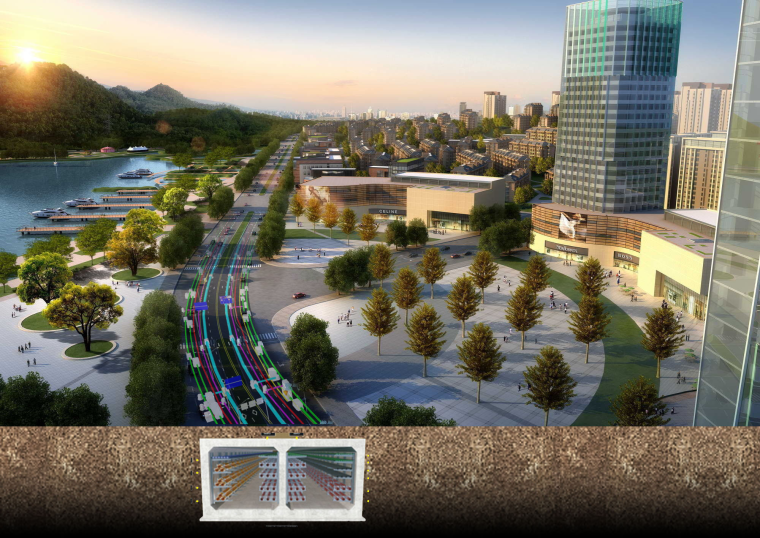 市政综合管廊可行性资料下载-复杂地貌条件下市政综合管廊建造关键技术
