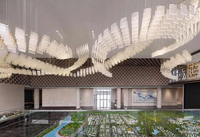 绿地.张家港城际空间站展示中心-南京我们室内设计有限公司-商业展示空间设计案例-筑龙室内设计论坛