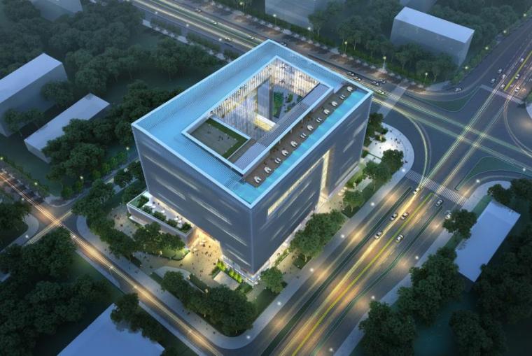 弧形高层商业办公资料下载-[杭州]TOD高层办公+商业设计文本2018
