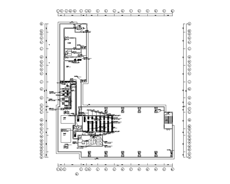 戒毒所总图电气施工图资料下载-贵州某戒毒所住院及病残楼电气施工图