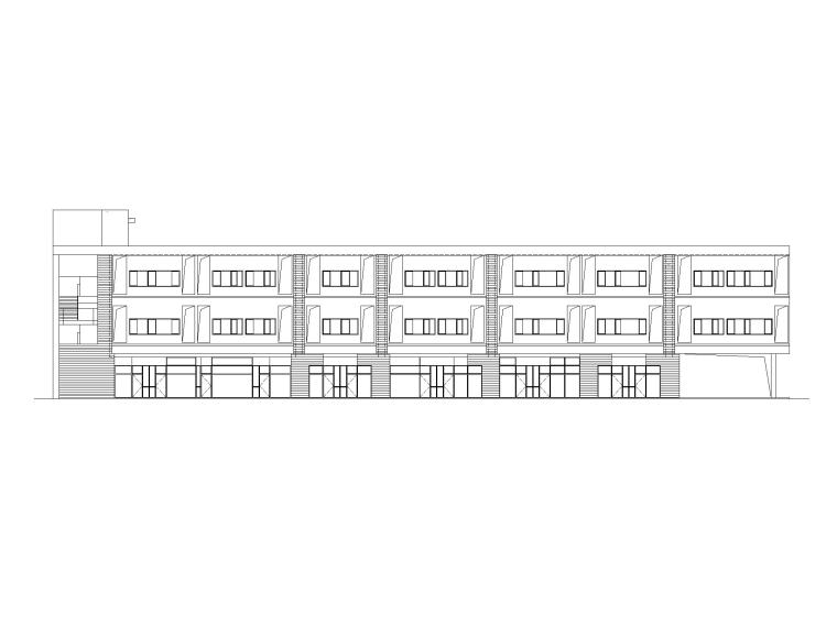 多层商业住宅cad资料下载-[宁波]多层商业建筑设计施工图CAD