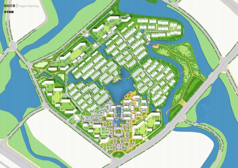 [长沙]现代中式高层 合院住宅设计pdf2020