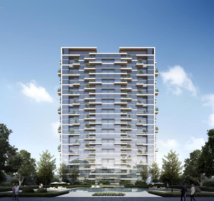 [长沙]现代中式高层 合院住宅设计pdf2020