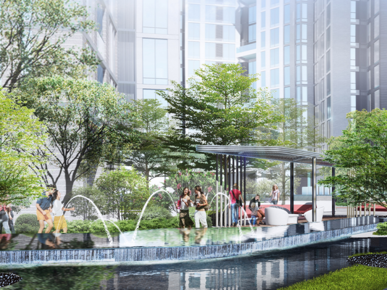 一米阳光简洁住宅资料下载-现代简洁精致 · 尊贵典雅住宅景观设计2020