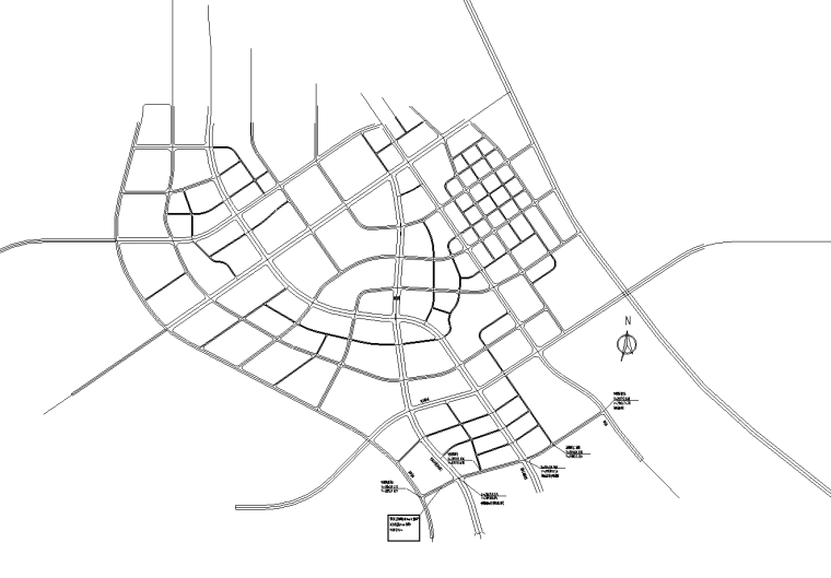 24m道路工程施工图资料下载-[海南]全长1.9km城市道路施工图设计2021