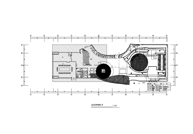 展示中心建筑图纸资料下载-航空港展示中心数字化系统图纸