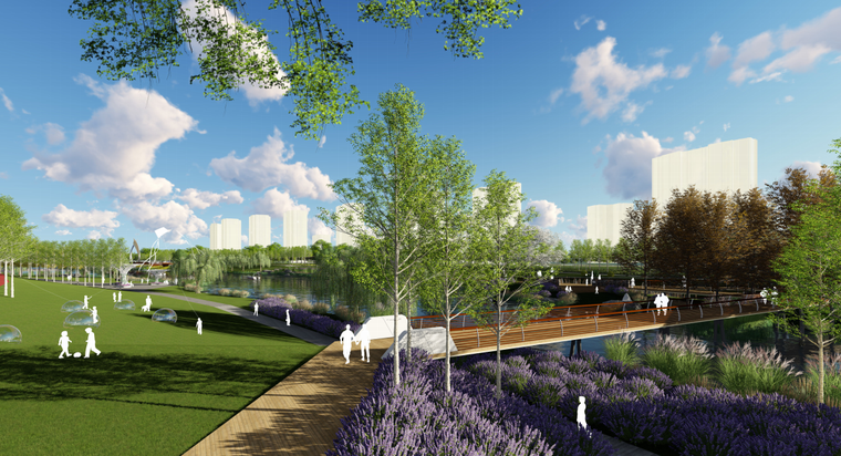 现代生态健康 自然浪漫河滨公园景观方案-公园景观-筑龙园林景观论坛