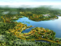 传统文化中式生态滨湖公园景观概念设计
