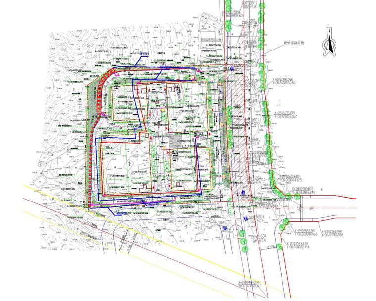 基坑支护的地质勘察报告资料下载-医疗物资仓库基坑支护含地质勘察土石方计算 