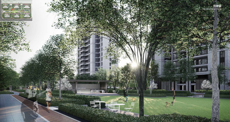 现代自然艺术公园式社区景观深化设计2019-居住区景观-筑龙园林景观