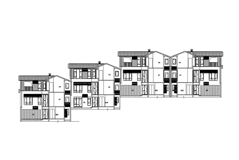 [广东]高尔夫a区商业,住宅规划建筑施工图