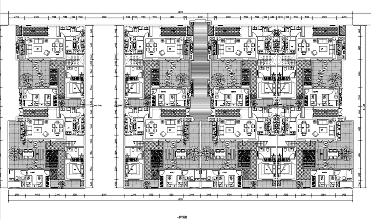 200平户型住宅楼资料下载-[广东]高尔夫A区商业住宅144平户型深化2020