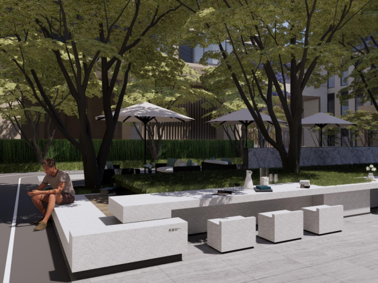 新加坡花园式住宅资料下载-现代都市时尚+雅致花园式住宅景观设计2020