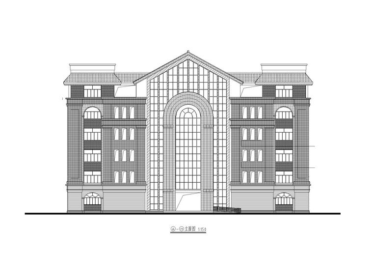 欧式多层教学楼立面.jpg