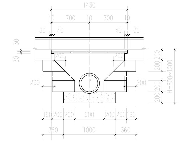 市政道路a线排水工程2021(含工程清单)-市政给排水施工图-筑龙给排水