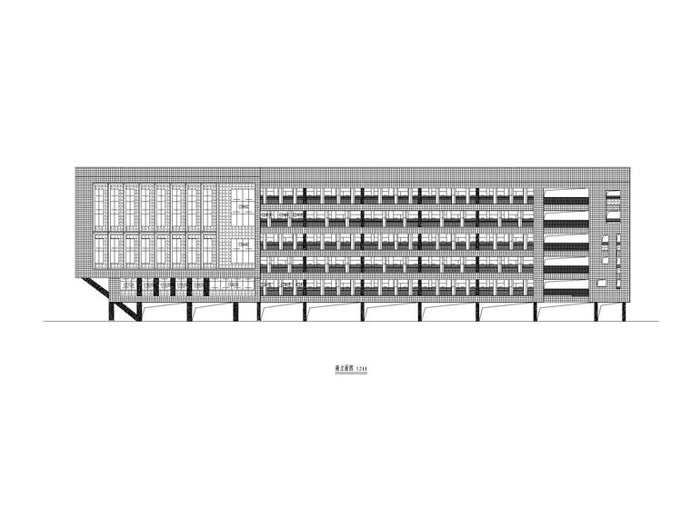 2021植物设计施工图资料下载-[湖南]小学建筑设计施工图CAD2021