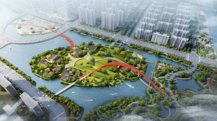 [江苏]未来片区相城活力岛区域整体提升方案-建筑设计-城市规划