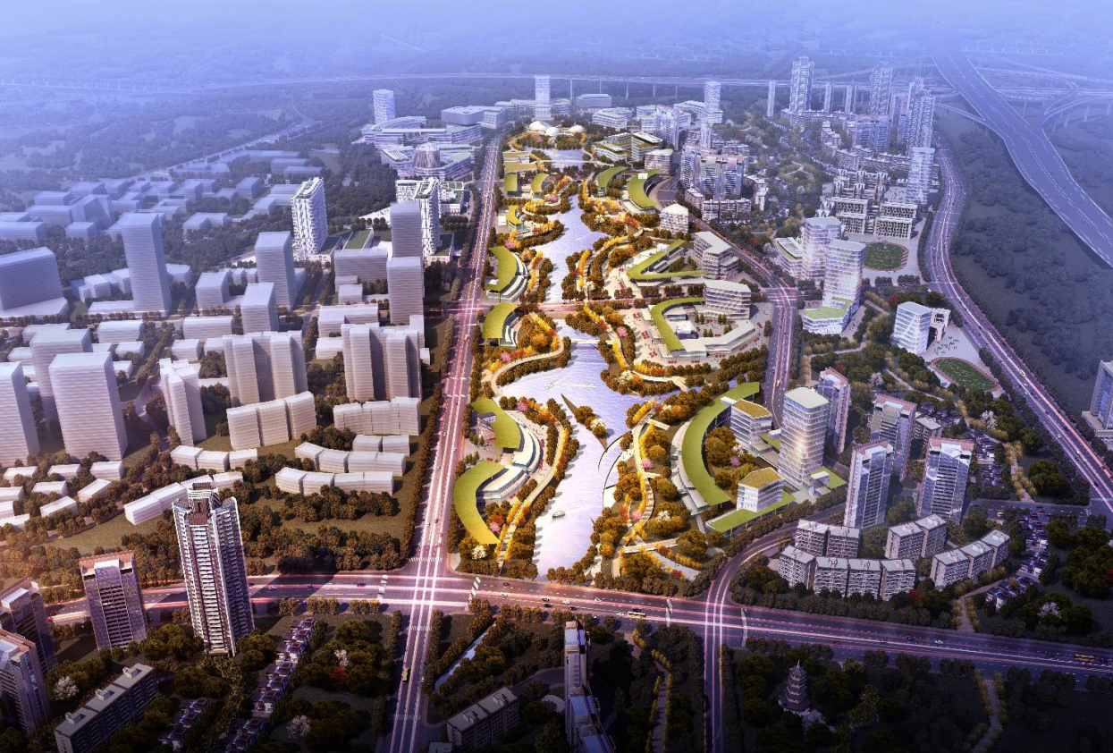 重庆健康城区域概念规划及重点地区城市方案