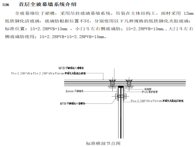 超高层玻璃幕墙施工难点资料下载-玻璃幕墙施工方案