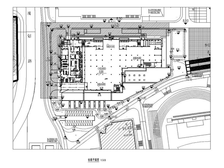 校区宿舍平面图资料下载-某大学校区学生宿舍项目景观施工图设计2021