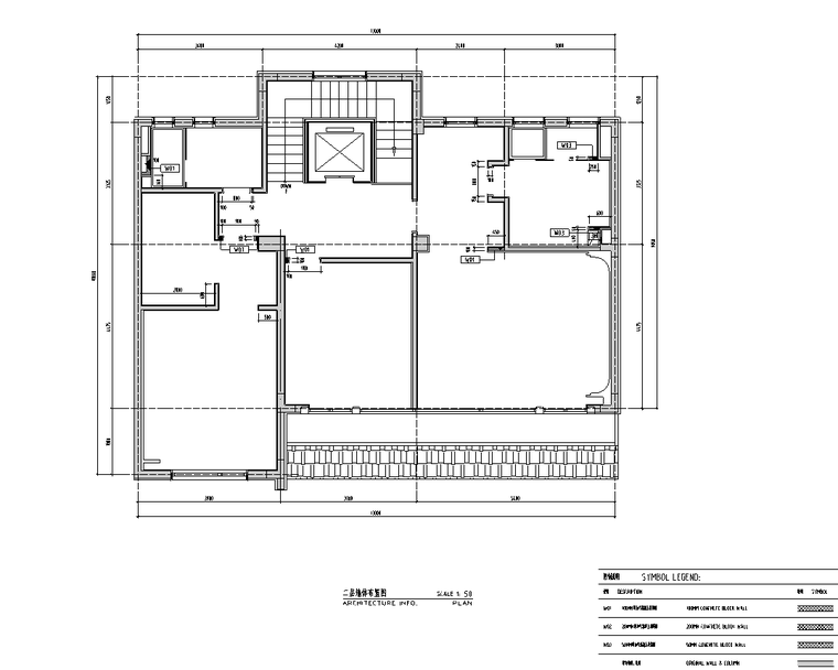 [安徽]现代风合院别墅样板房施工图+物料书_4