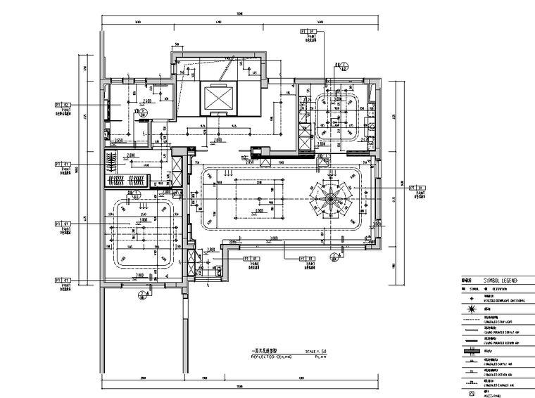 [安徽]现代风合院别墅样板房施工图+物料书_14