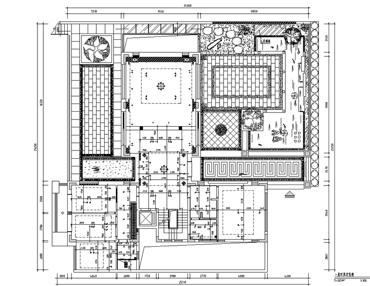 [广东]天鹅湖新中式别墅高清效果图+施工图_5