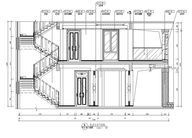 [广东]天鹅湖新中式别墅高清效果图+施工图_2
