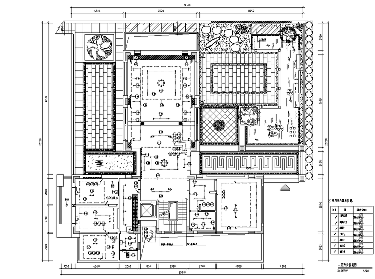 [广东]天鹅湖新中式别墅高清效果图+施工图_8