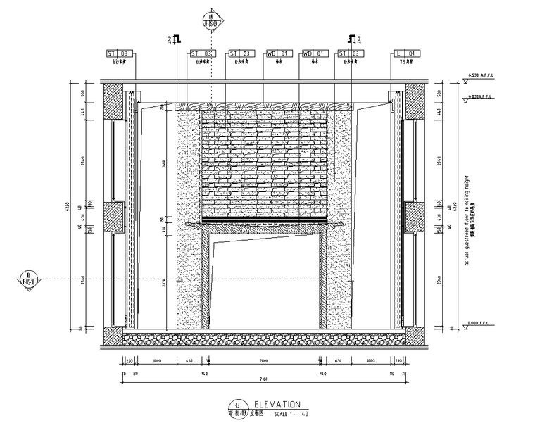 [广东]天鹅湖新中式别墅高清效果图+施工图_11