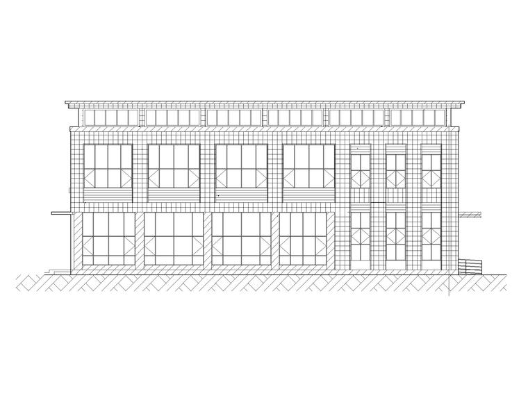 贵州房屋建筑工程资料下载-[贵州]二层传染病房施工图CAD2021