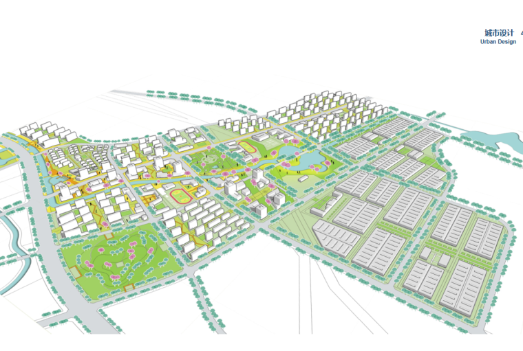 高新城区控制性详细规划资料下载-山东东部产业新城规划整合与控制性详细2020