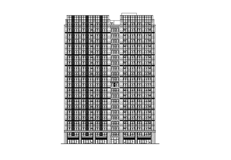 土方计算施工图资料下载-重庆 大型商业办公配套建筑施工图+幕墙2020