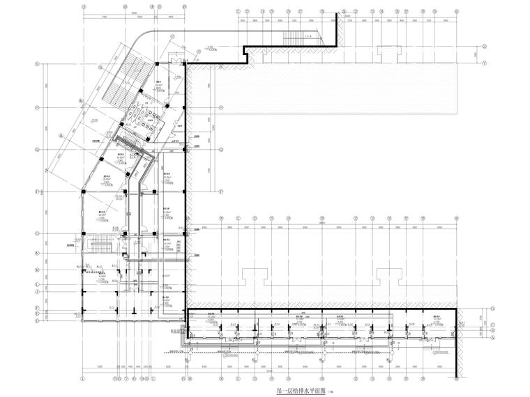 学校教师宿舍建筑图资料下载-贵州学校教师宿舍给排水施工图（含大样图）