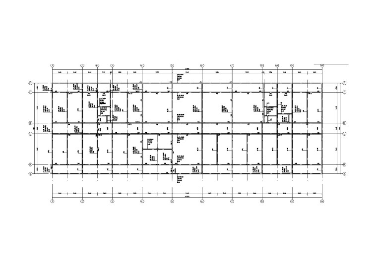 26层剪力墙结构资料下载-6层剪力墙结构初中男寝结构施工图