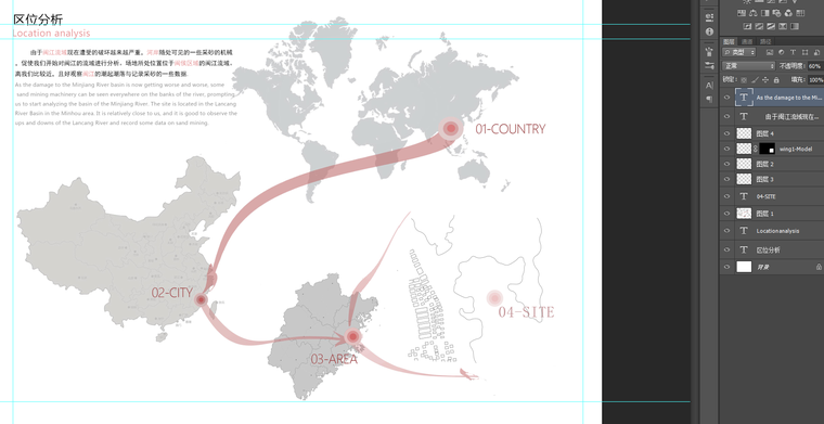 15套区位分析图psd