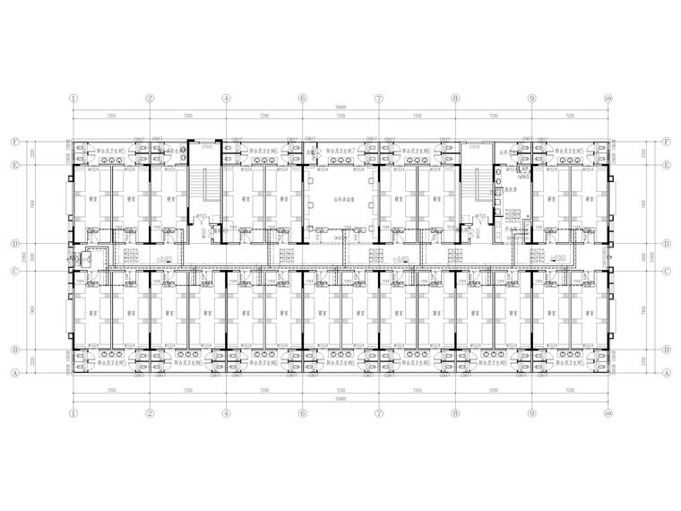 学校宿舍给水施工图资料下载-[贵州]学校建设项目学生宿舍暖通施工图2019