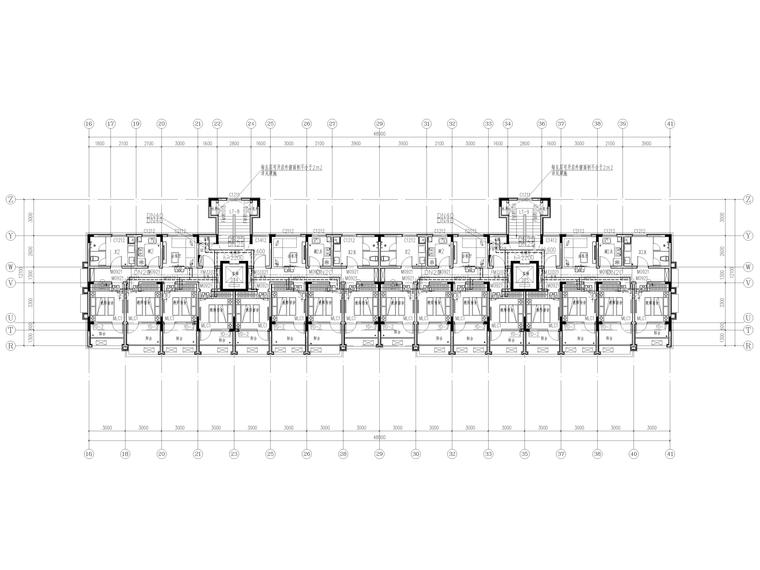 学校综合空调系统设计资料下载-[贵州]学校建设项目教师公寓通施工图2019