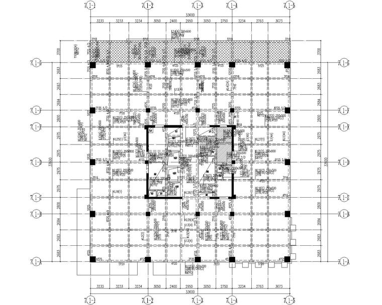 科研类建筑su资料下载-框架剪力墙科研楼含全埋地下室结施 