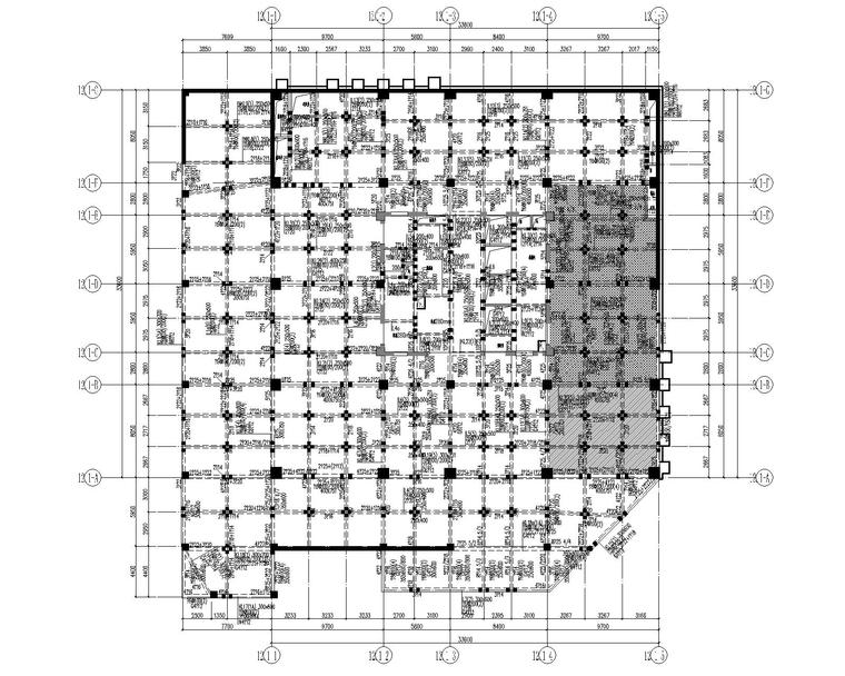 科研类建筑su资料下载-12层框剪结构科研产业用房含人防地下室结施